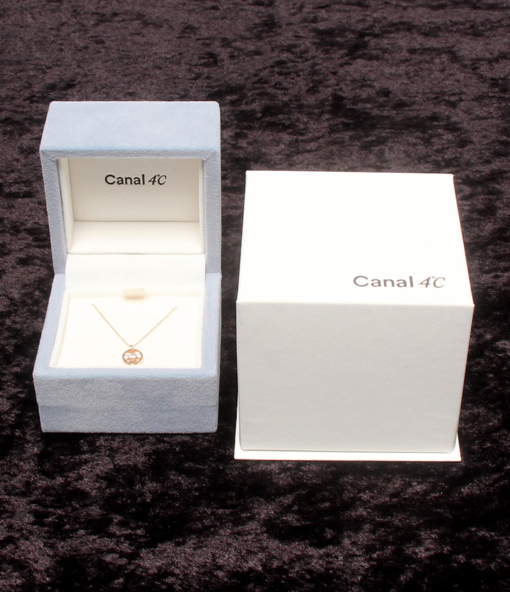 美品 canal4℃ ネックレス K7 CZ レディース カナルヨンドシー