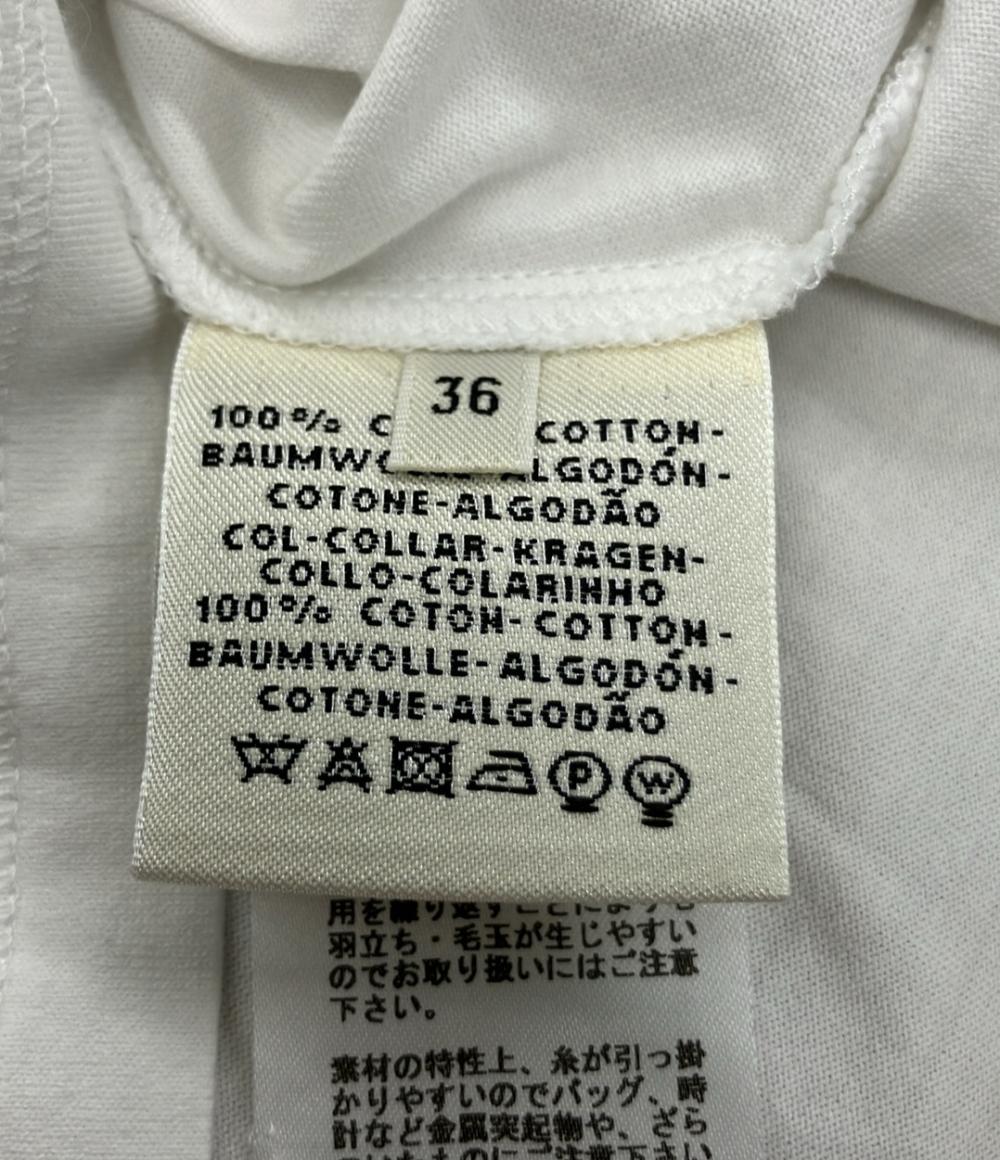 美品 エルメス 半袖Tシャツ シェーヌダンクル刺繍 レディース SIZE 36 (S) HERMES