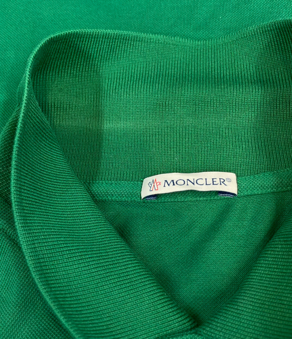 MONCLER 半袖ポロシャツ ワッペン メンズ SIZE S モンクレール