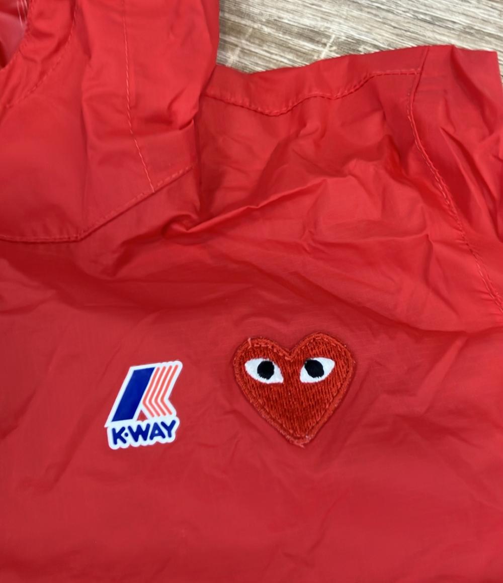 PLAY COMME des GARCONS パーカー ナイロンジャケット ×K-WAY ジップアップ PLAY K-WAY Full Zip KIDS キッズ SIZE 8 (128) プレイコムデギャルソン