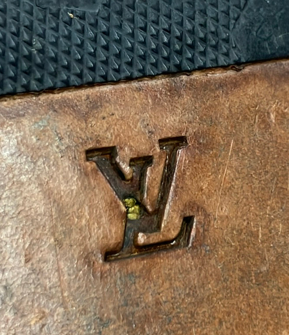 LOUIS VUITTON ローファー スリッポン スエード メンズ SIZE 6 ルイ・ヴィトン