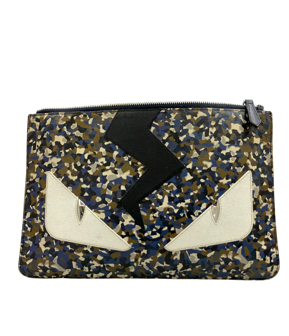 FENDI クラッチバッグ バッグバグズ モンスター 7N0078 メンズ