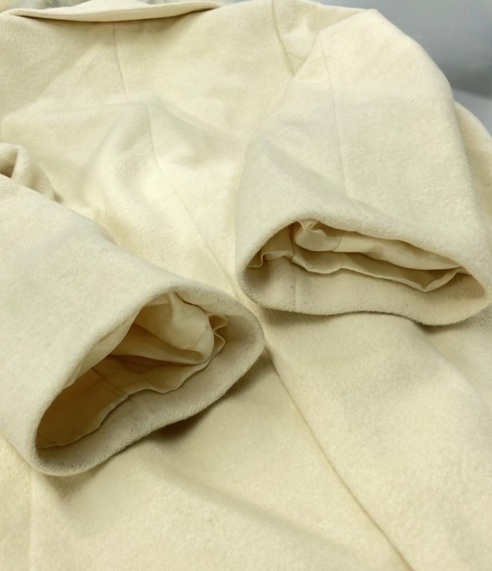 ピンキー&ダイアン ウールアンゴラハーフコート アウター ジャケット フォックスファー レディース SIZE 38 (S) Pinky&Dianne