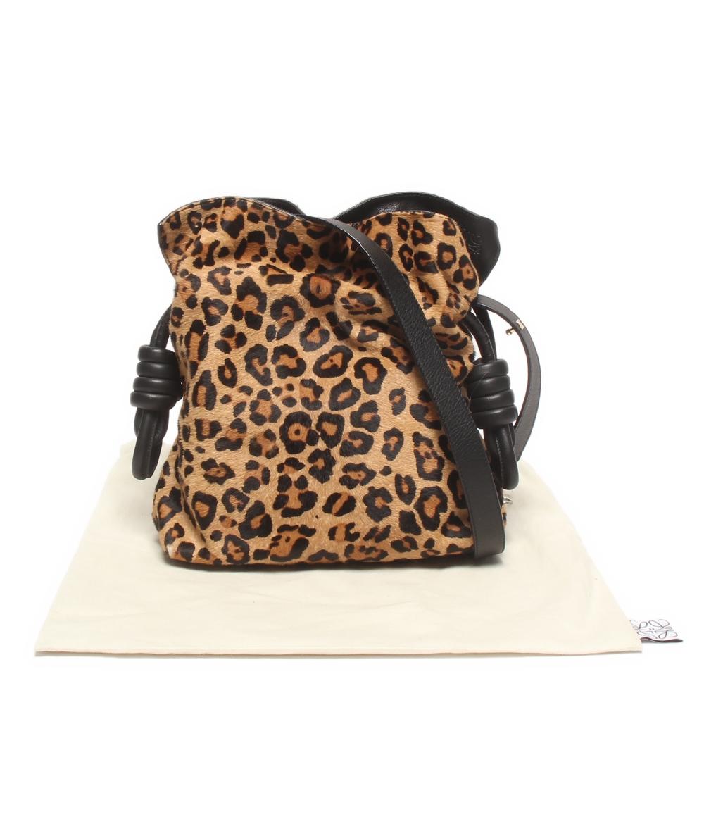 LOEWE ショルダーバッグ 斜め掛け ハラコ フラメンコ レディース ロエベ