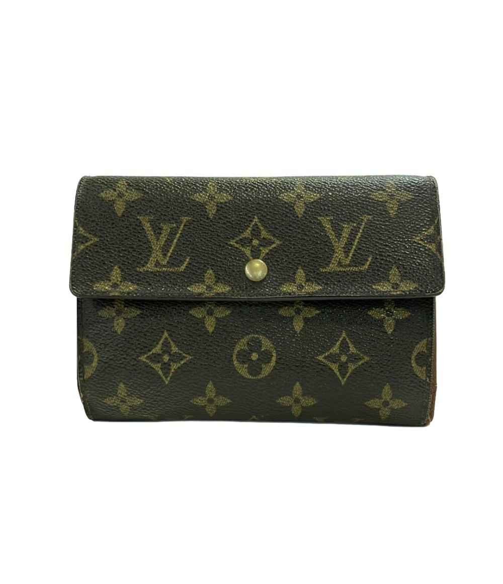 ルイヴィトン 三つ折り財布 ポルトトレゾール エテュイ パピエ モノグラム M61202【廃番】 メンズ LOUIS VUITTON –  rehello by BOOKOFF