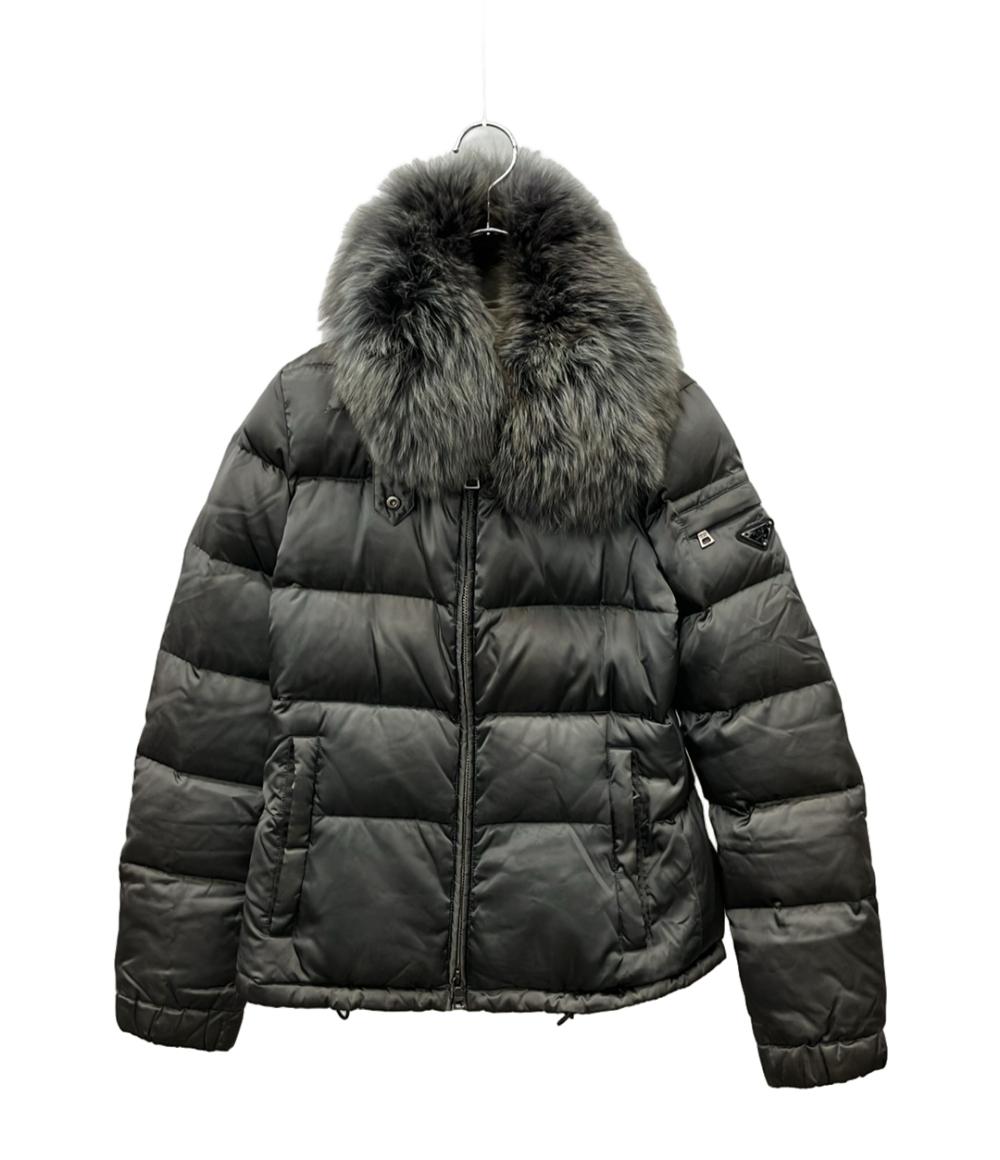 PRADA ダウンジャケット ファー 28D061 レディース SIZE 38 (M) プラダ