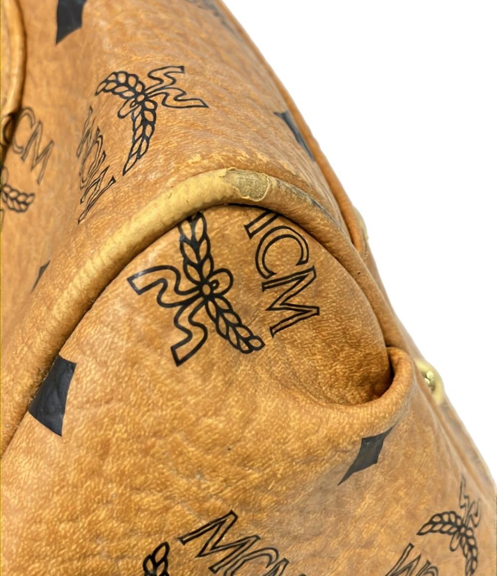 MCM ハンドバッグ ミニボストン ロゴ レディース エムシーエム