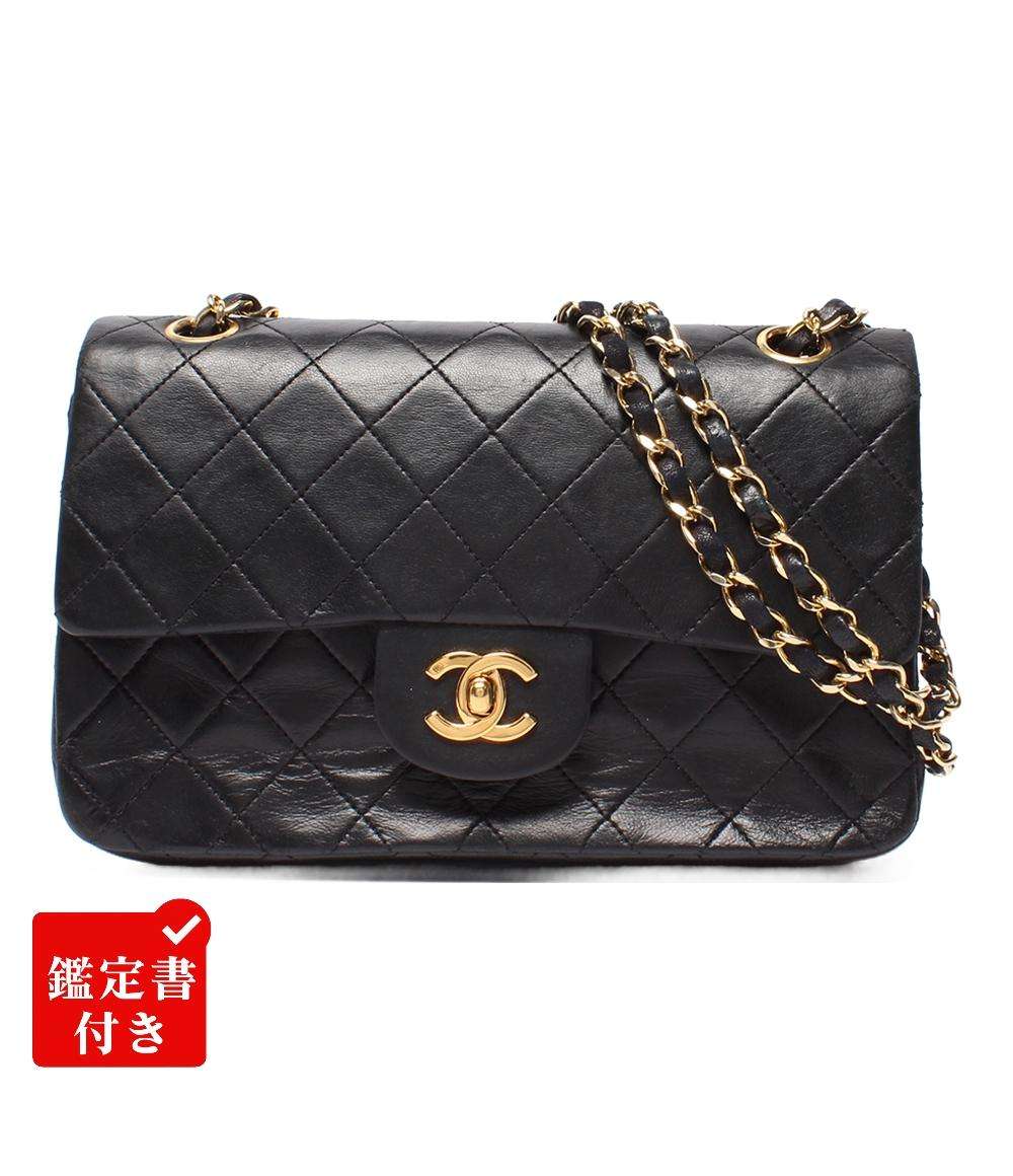 CHANEL チェーンショルダーバッグ ダブルチェーン ダブルフラップ