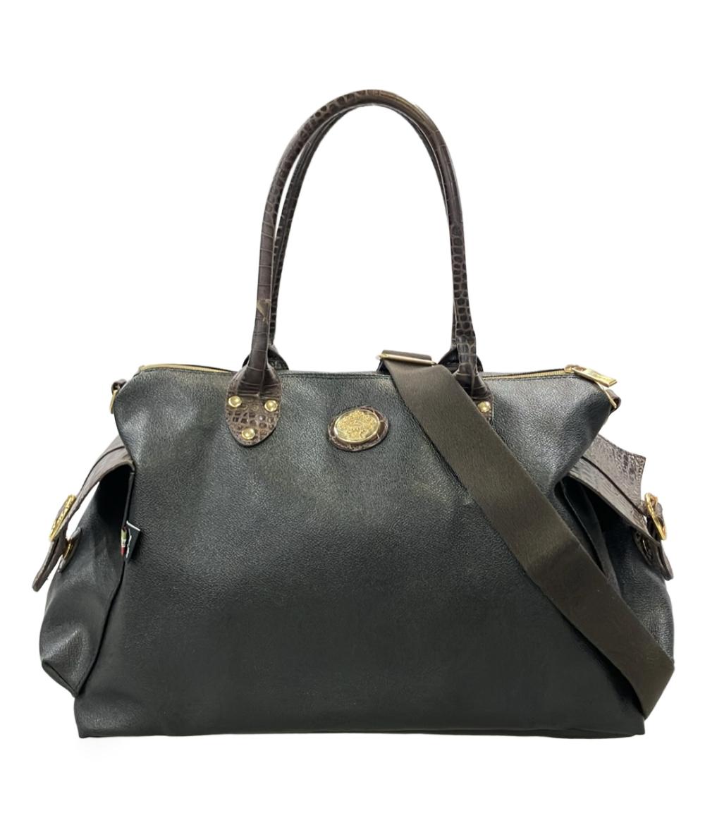 週末お値下げ　OROBIANCO 2way ショルダーバッグ Orobianco オロビアンコ 2way ショルダーバッグ ハンドバッグ ナイロン