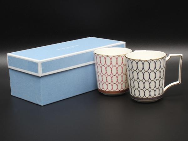 美品 WEDGWOOD マグカップ 2点セット ペア ルネッサンス 美品 WEDGWOOD マグカップ 2点セット ペア ルネッサンス