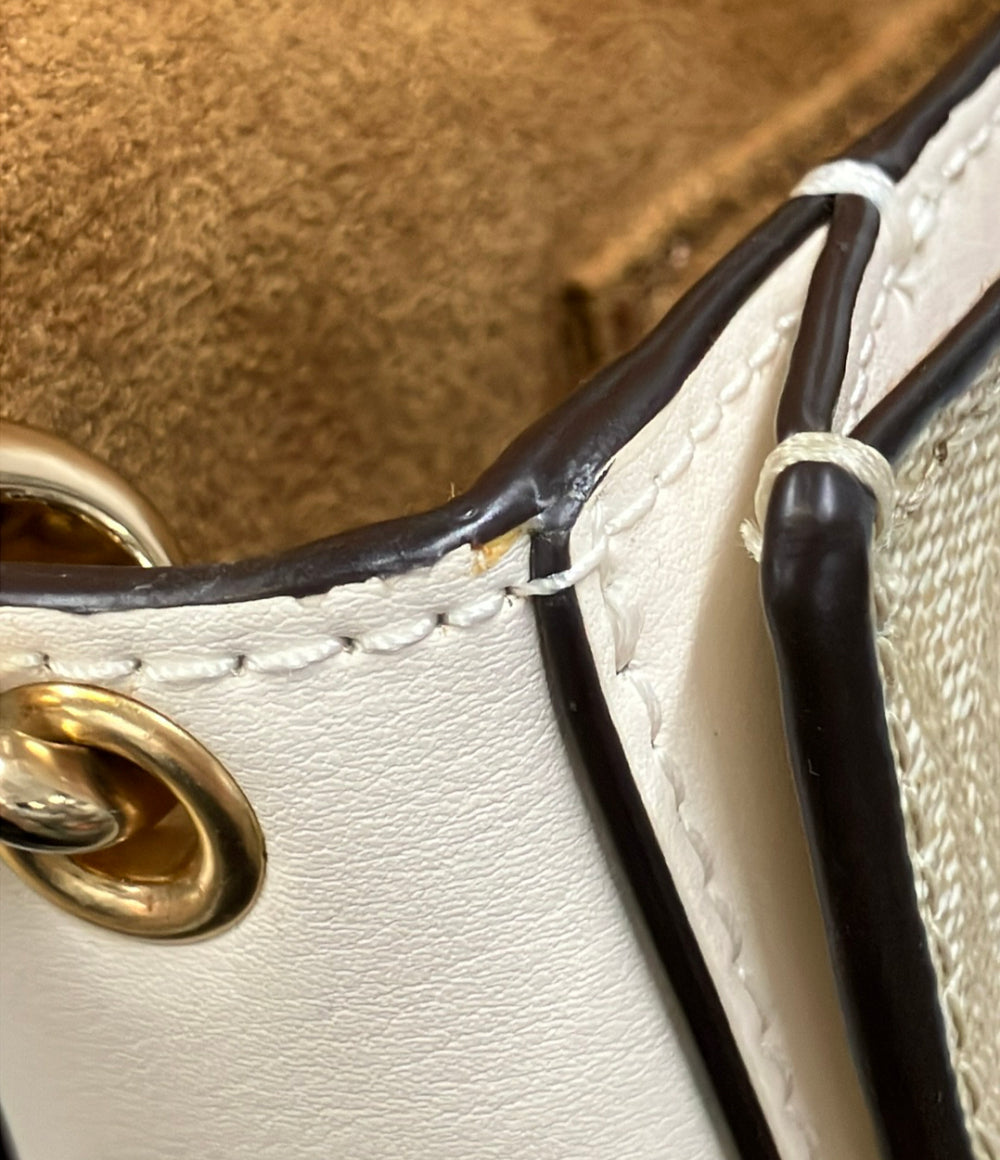 美品 COACH ショルダーバッグ 斜め掛け シグネチャー C1430 レディース コーチ