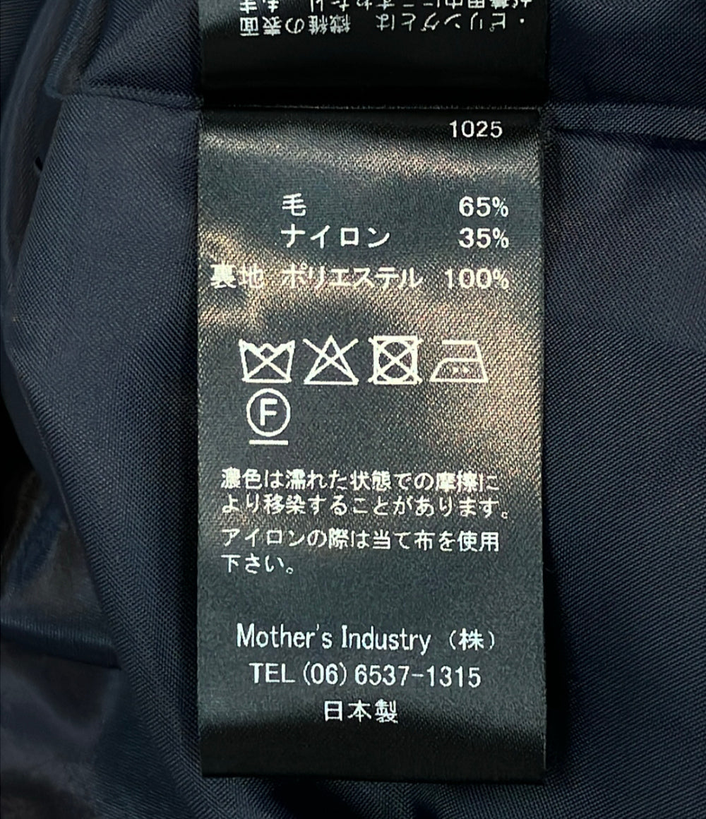 美品 mizuiro ind. ダブルブレスト ジャケット レディース ミズイロインド