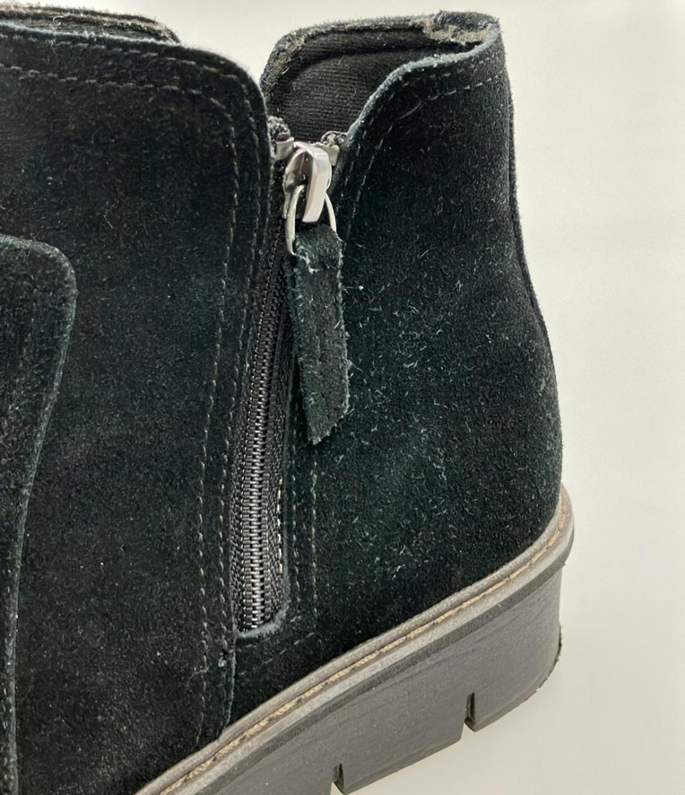 Clarks アンクルブーツ サイドジップ レディース SIZE 4 1/2 クラークス