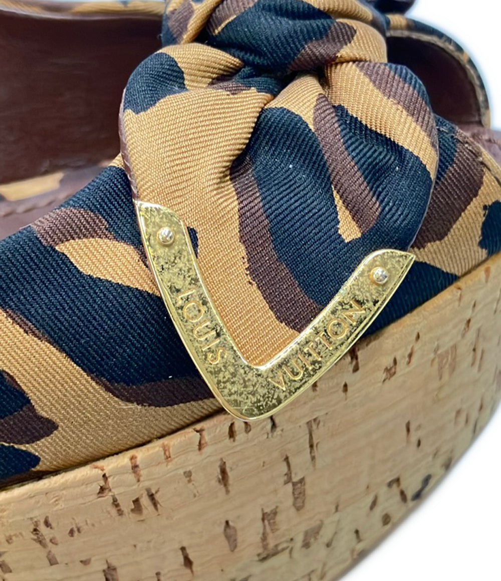 LOUIS VUITTON ウェッジサンダル レディース SIZE 35 ルイ・ヴィトン