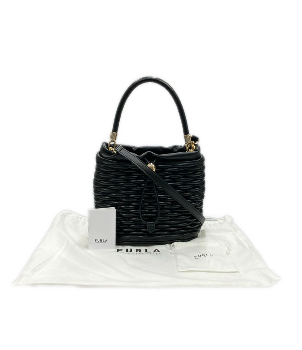 美品 Furla ハンドバッグ ショルダーバッグ 2WAY 斜め掛け WB01468 レディース フルラ