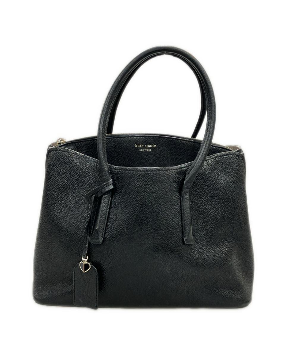 美品】kate spade ブラック 2WAY ショルダーバッグ ハンドバッグ 未 