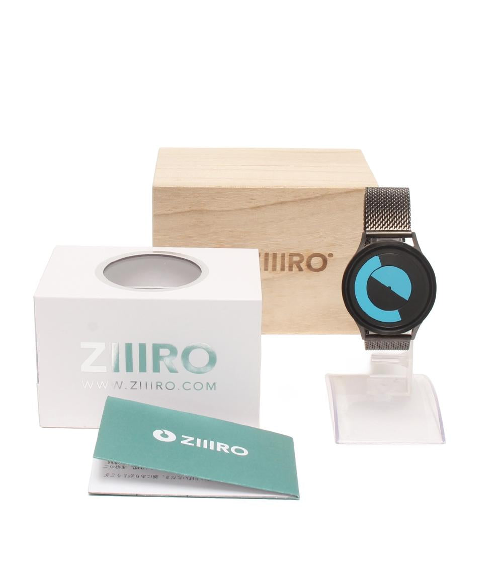 美品 ZIIIRO 腕時計 LUNAR ルナ クオーツ メンズ ジーロ