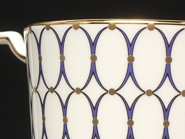 美品 WEDGWOOD マグカップ 2点セット ペア ルネッサンス ゴールド ピンク ブルー ウエッジウッド