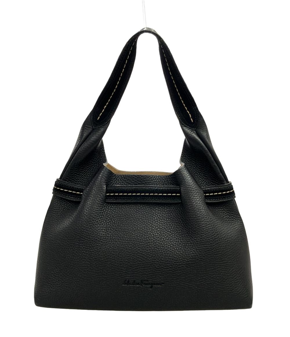 Salvatore Ferragamo ブラック 斜め掛けバック ショルダー Salvatore  