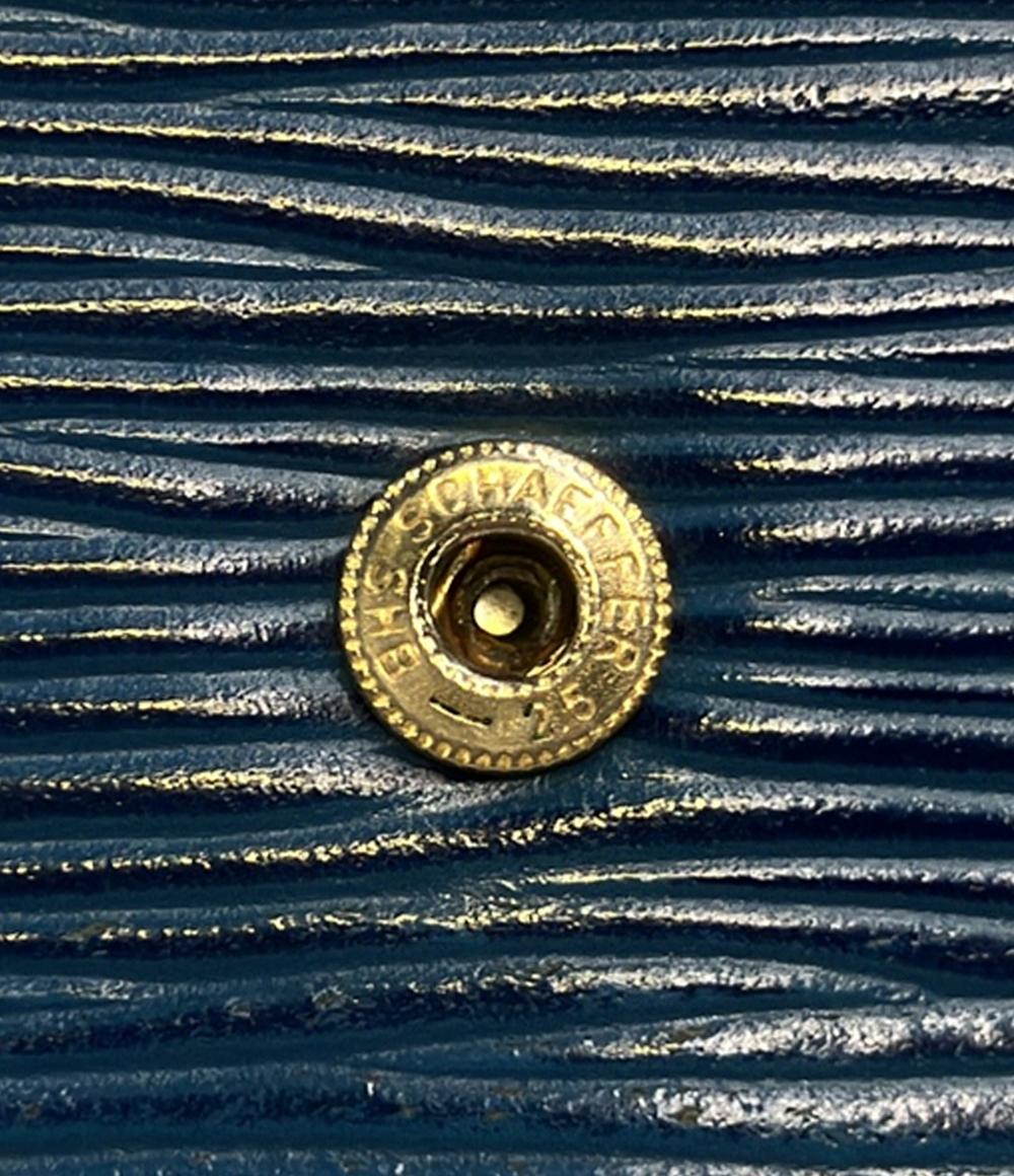 LOUIS VUITTON Wホック三つ折り財布 ポルトモネ ビエカルトクレディ エピ M63485 レディース メンズ ルイ・ヴィトン