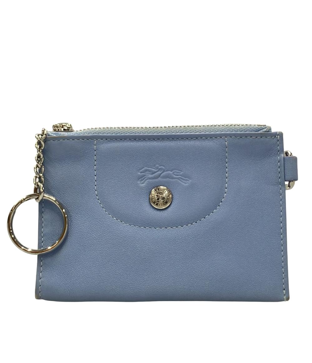 LONGCHAMP ロンシャン　レディース　メンズ小銭入れ　パスケース　ネイビー LONGCHAMP（ロンシャン） 並行輸入 コインケース ル プリアージュ