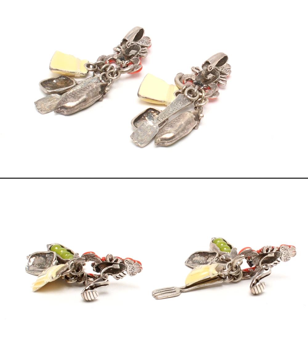 TARATATA ピアス ブレスレット リング指輪 ケーキモチーフ 魚モチーフ ロブスターモチーフ カタツムリモチーフ 8点セット レディース タラタタ