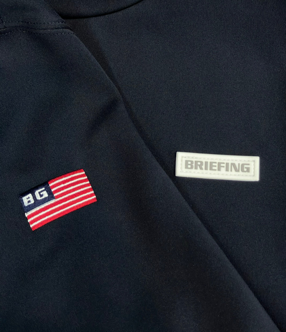 BRIEFING モックネック 長袖ワンピース レディース SIZE M ブリーフィング