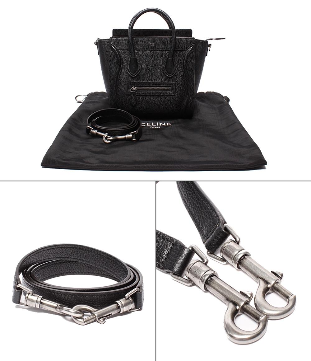 セリーヌ 2way ハンドバッグ ショルダーバッグ 斜め掛け ラゲージナノ 189243 レディース CELINE