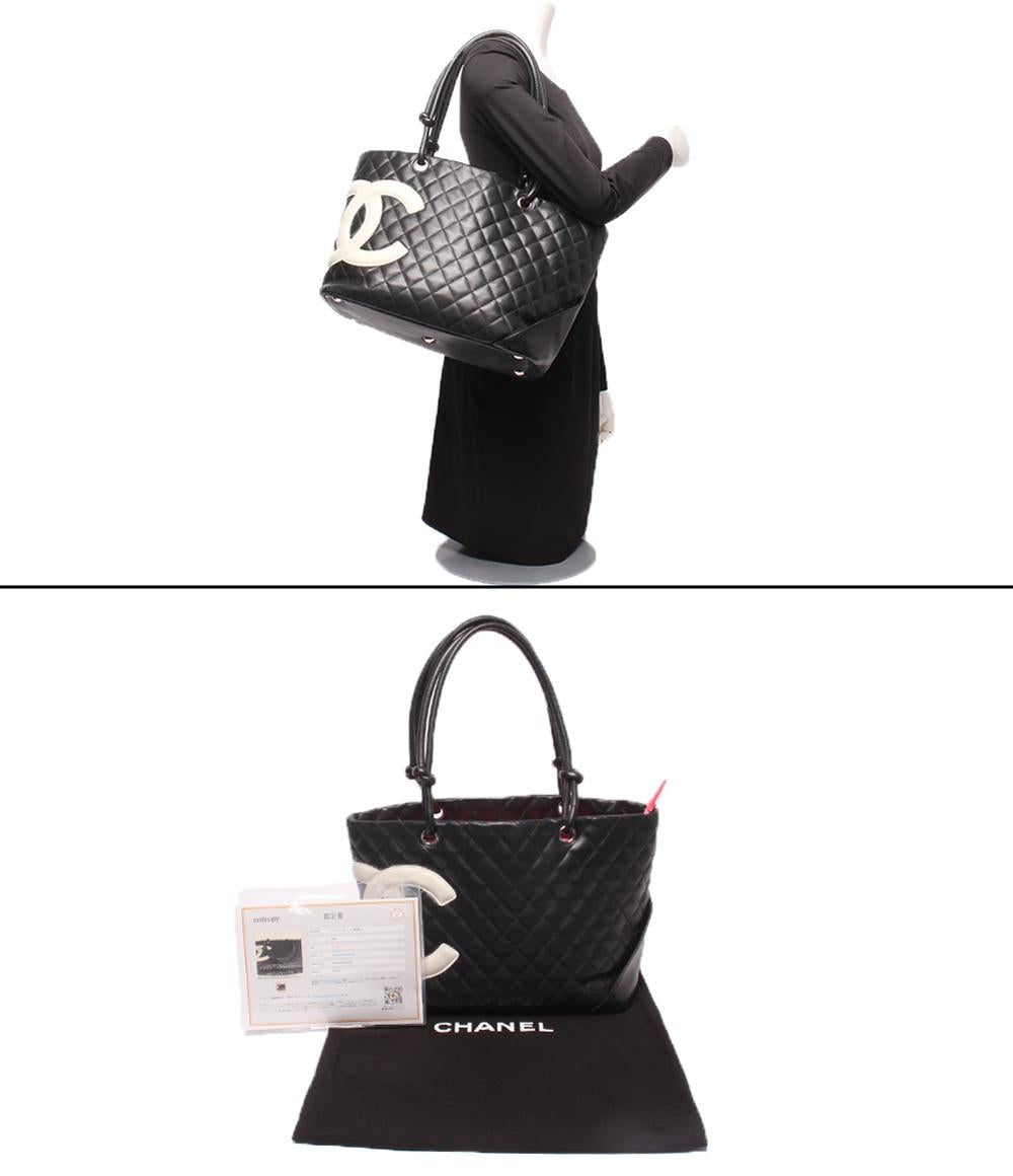 CHANEL トートバッグ 10番台 ココマーク カンボンライン ラージ レディース シャネル