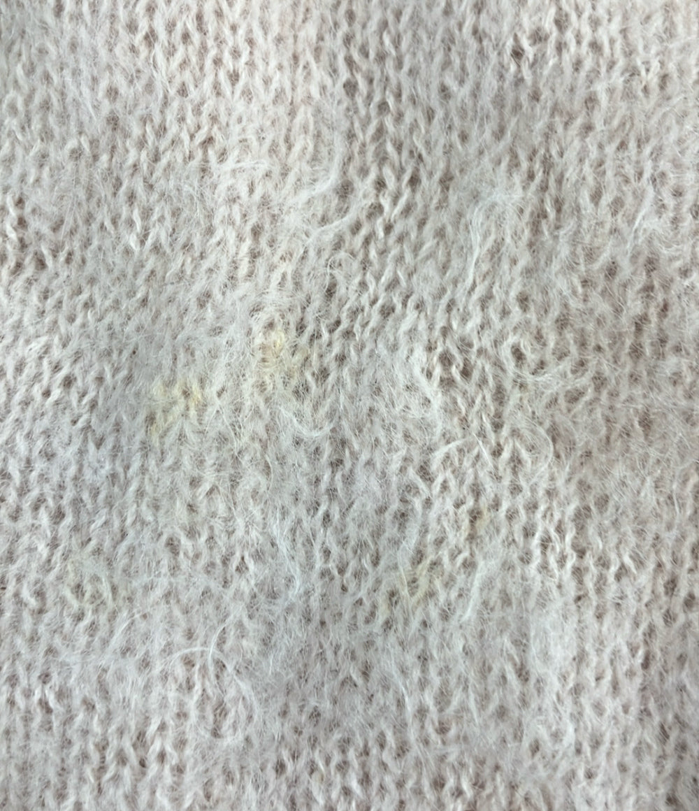 AURALEE 長袖カーディガン モヘア 22AW BRUSHED SUPER KID MOHAIR KNIT LONG CARDIGAN A22AC03KM レディース SIZE 1 (S) オーラリー