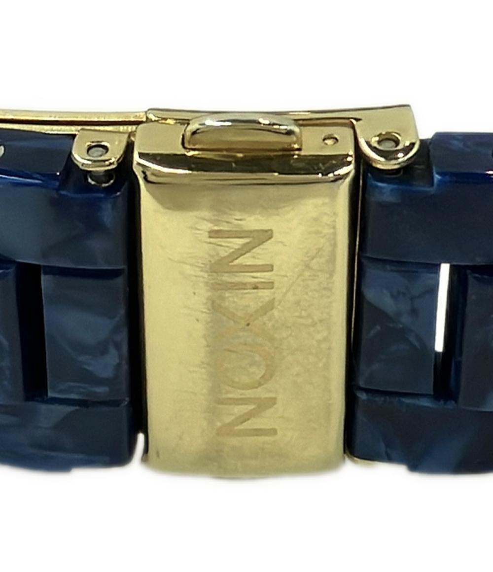 NIXON 腕時計 TIME TELLER ACETATE クオーツ ゴールド A327-1047 メンズ ニクソン