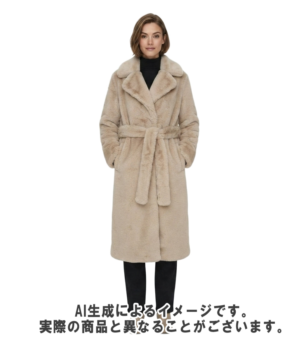 Herno ファーコート エコ CA0409D124229300 レディース SIZE 40 (M) ヘルノ