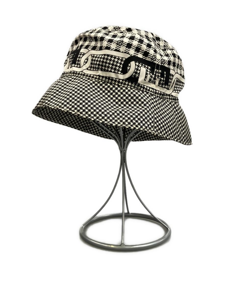 FENDI バケットハット 千鳥格子 レディース SIZE M フェンディ 