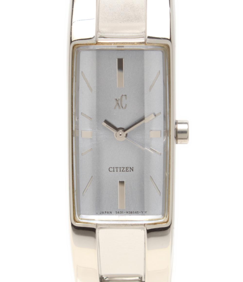 シチズン 5431-H22684 XC 腕時計 ウォッチ クォーツ スクエア CITIZEN - シチズン 5431-H22684 XC 腕時計 ウォッチ クォーツ