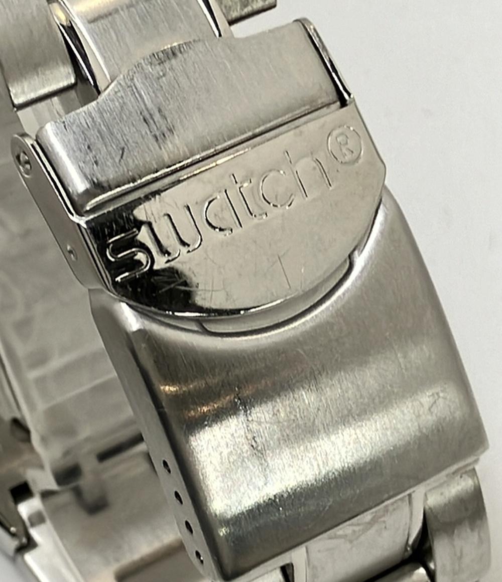 Swatch 腕時計 アイロニー IRONY クオーツ ブラック メンズ スウォッチ