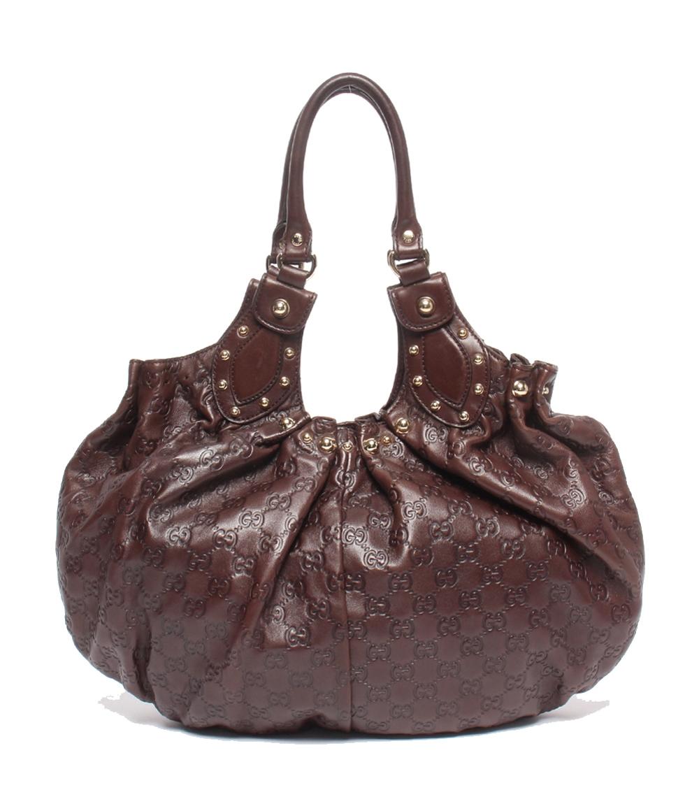 訳あり GUCCI ハンドバッグ トートバッグ グッチシマ 203624 213317