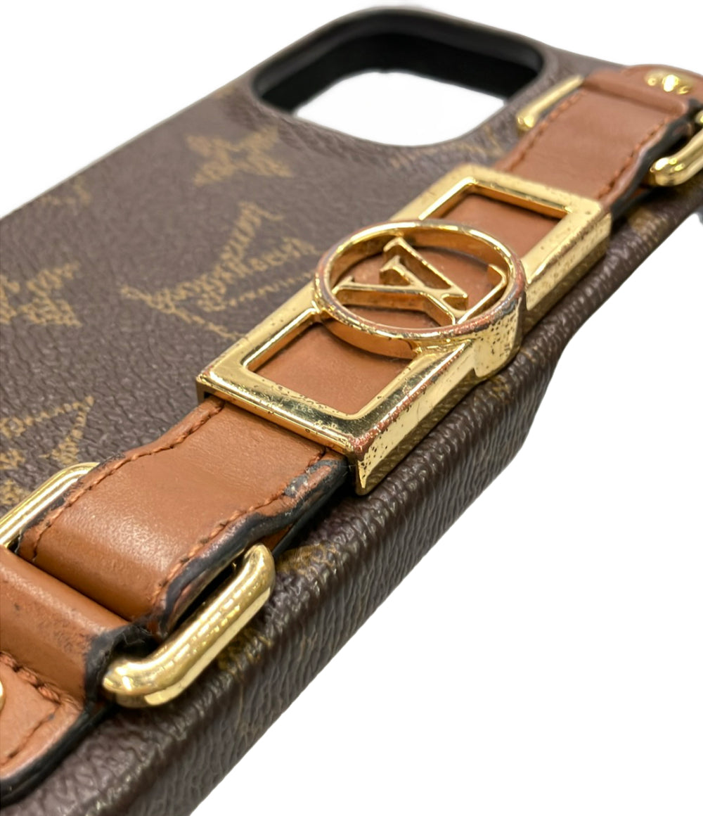 LOUIS VUITTON スマホケース iPhone 13Pro バンパー ドーフィーヌ モノグラム M81214 ユニセックス ルイ・ヴィトン