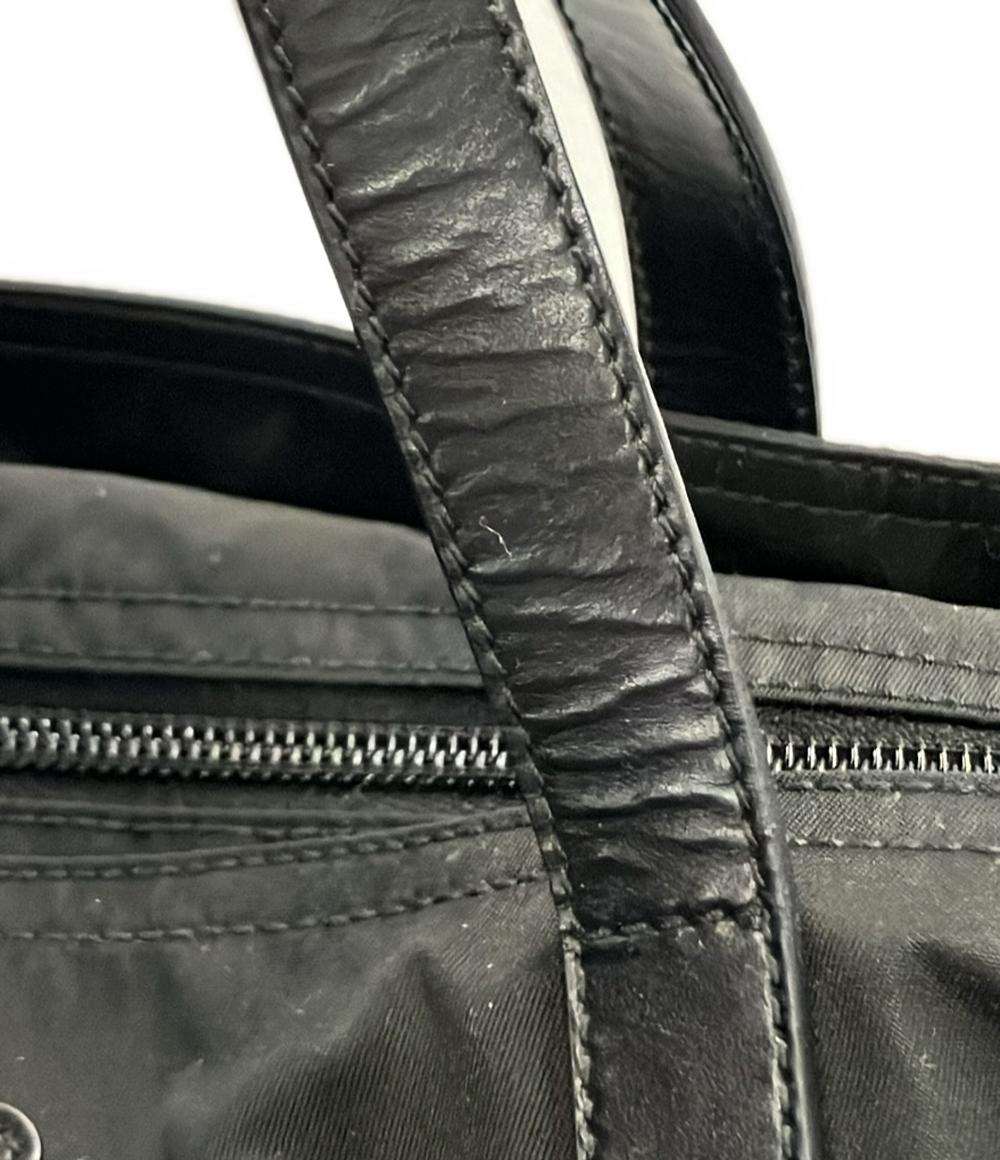 PRADA 2way トートバッグ ショルダーバッグ 斜め掛け ナイロン シルバー金具 レディース プラダ