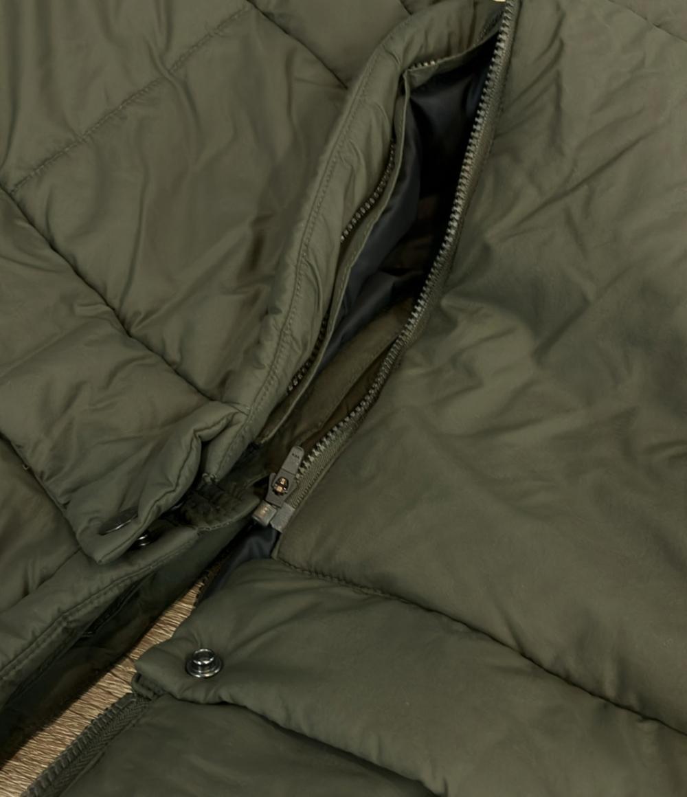 THE NORTH FACE ダウンコート ロング 撥水 防風 2WAY ダブルジップ マジックテープ フード Vertex Long JKT NY82292 メンズ SIZE XS
