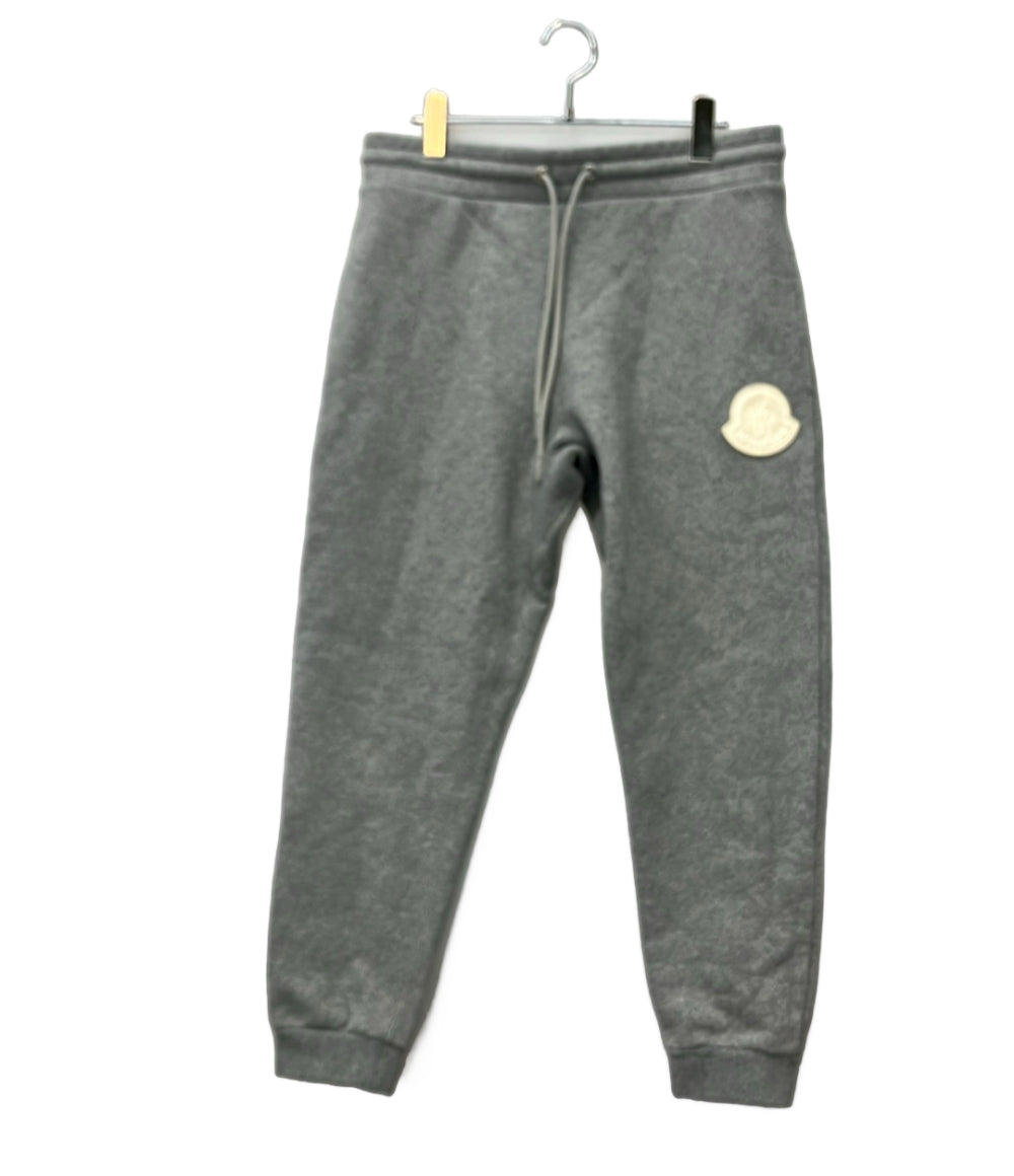 MONCLER スウェットパンツ ロゴ付き 裏起毛 24AW J20918H00020 809KX