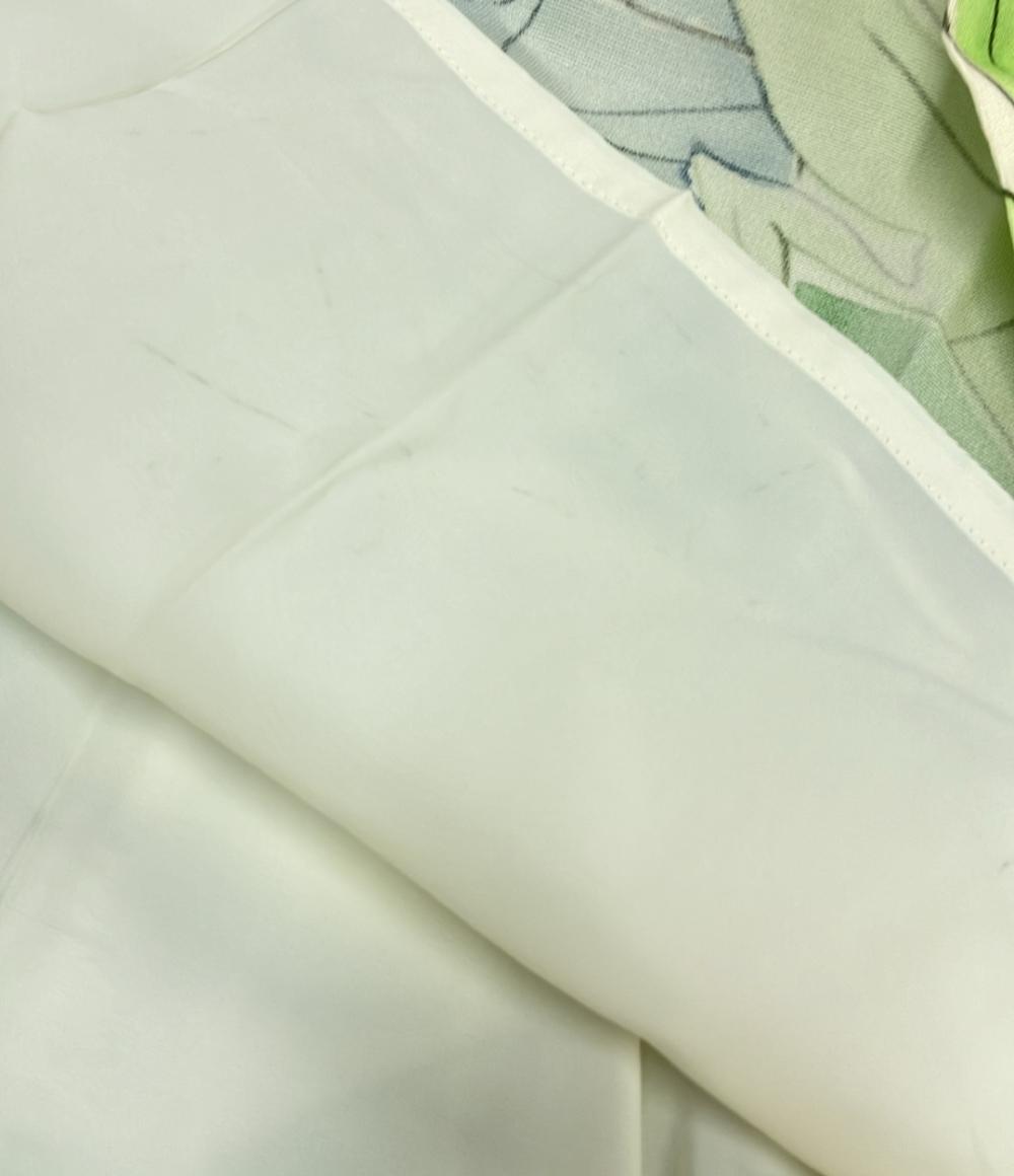 訳あり アナイ ボタニカル柄ノースリーブフレアミディアムワンピース レディース SIZE 38 (S) ANAYI