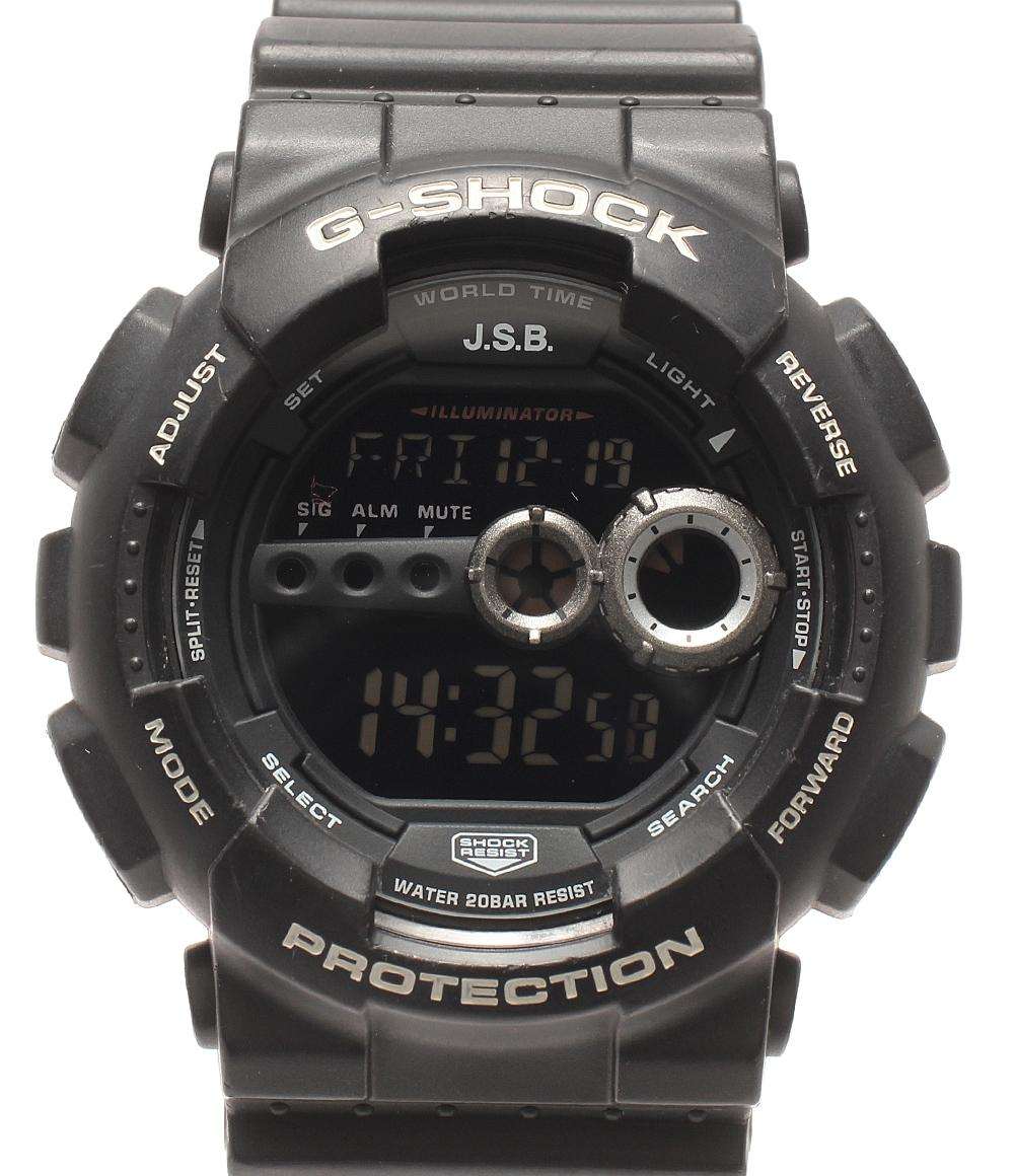 3代目 J Soul BrothersコラボモデルG-SHOCK ブラック腕時計 CASIO 腕時計 三代目 J Soul Brothersコラボモデル G-SHOCK クオーツ