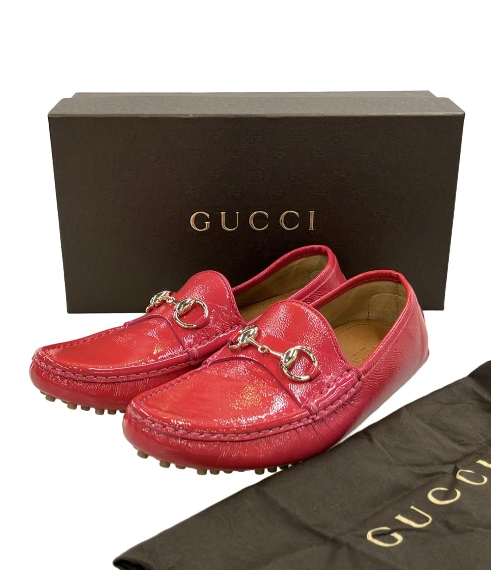 GUCCI ドライビングシューズ ローファー ホースビット 258200