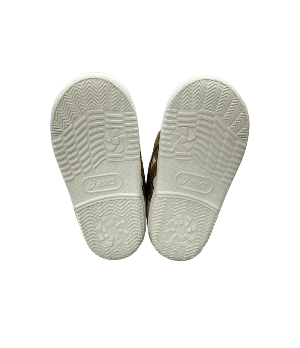 美品 asics ミドルカットスニーカー ファーストシューズ ファブレ FIRST SL 3 TUF123 ベビー SIZE 12.0 アシックス