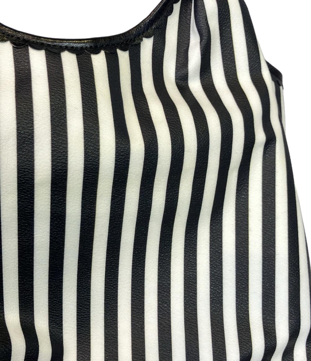 ANNA SUI トートバッグ 肩掛け ストライプ柄 バタフライ レディース アナスイ