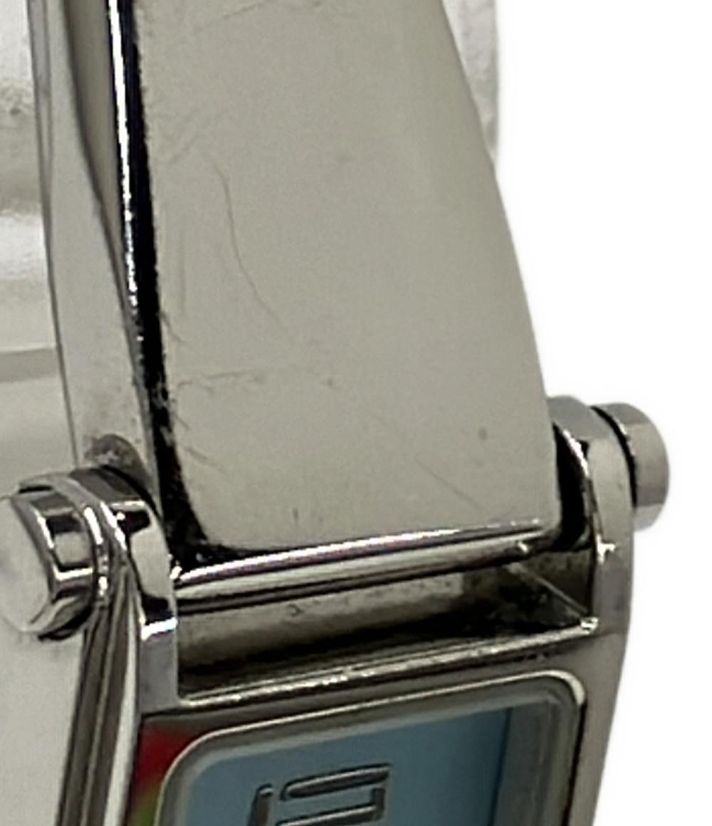 GUCCI 腕時計 クオーツ 水色 1500L レディース グッチ