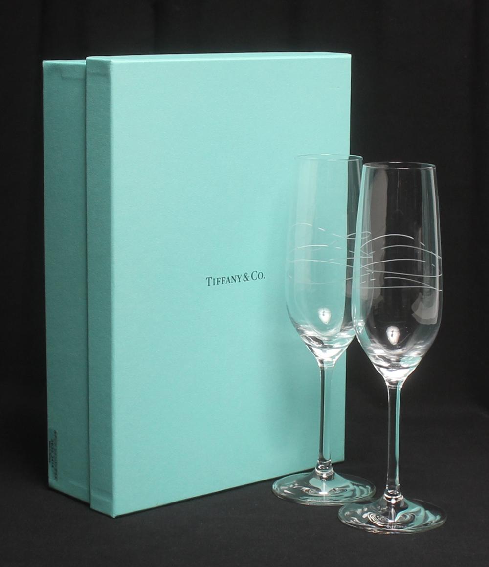 美品 ティファニー シャンパングラス 2点セット ペア カデンツ TIFFANY&Co. – rehello by BOOKOFF