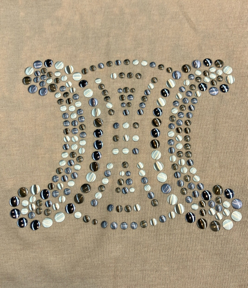 CELINE 半袖 マカダム スタッズ Tシャツ レディース SIZE S セリーヌ