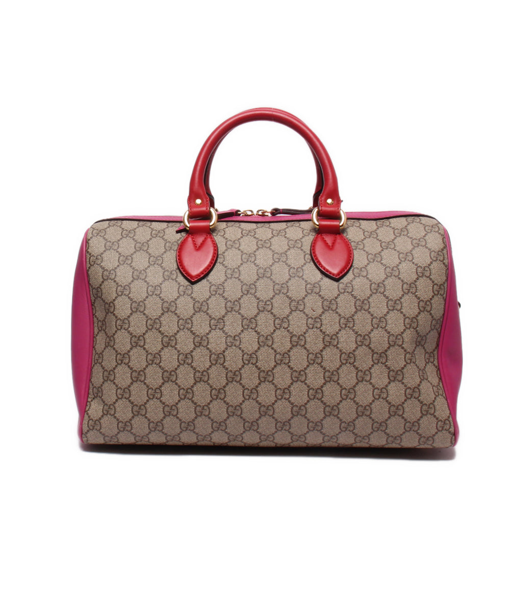 GUCCI ハンドバッグ ミニボストンバッグ GGスプリーム 409527 520981