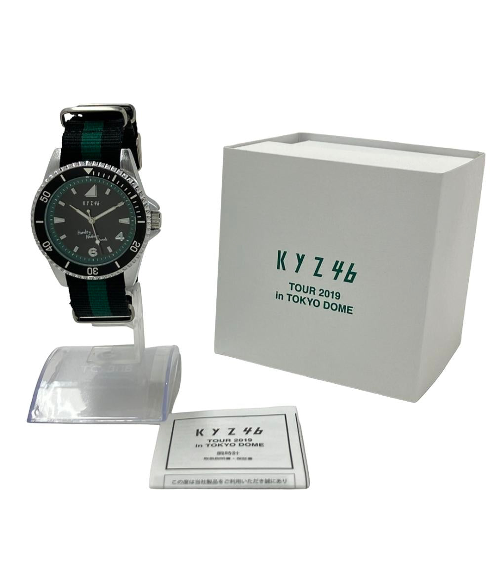 ②-34 602 その他 腕時計 k 欅坂46 TOUR 2019 in TOKYO DOME クオーツ ブラック メンズ